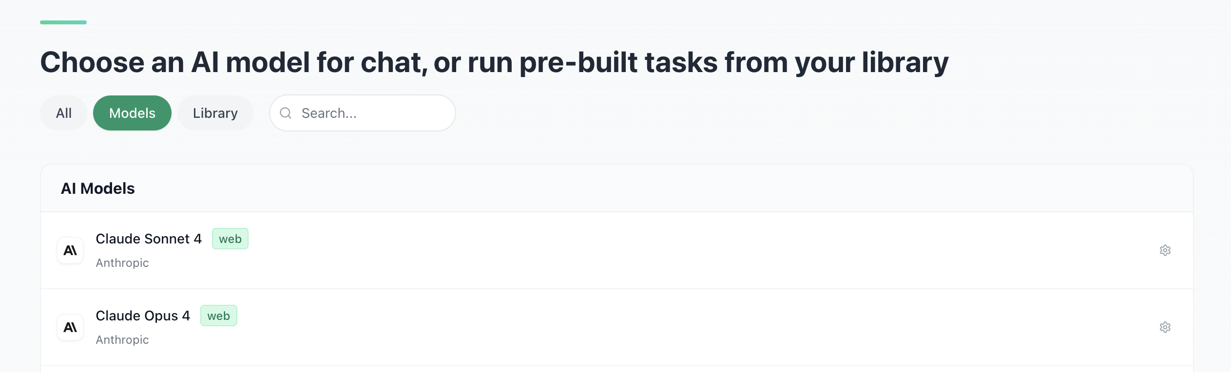 Chat Launcher Interface - Placeholder
